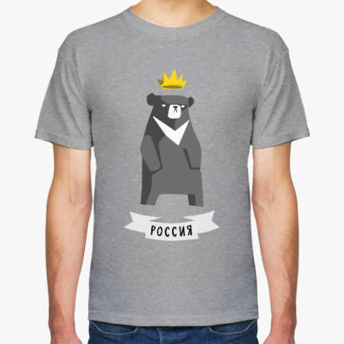 Футболка Мишка Россия
