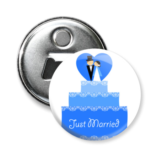 Магнит-открывашка Just Married