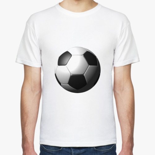 Футболка  3D мяч