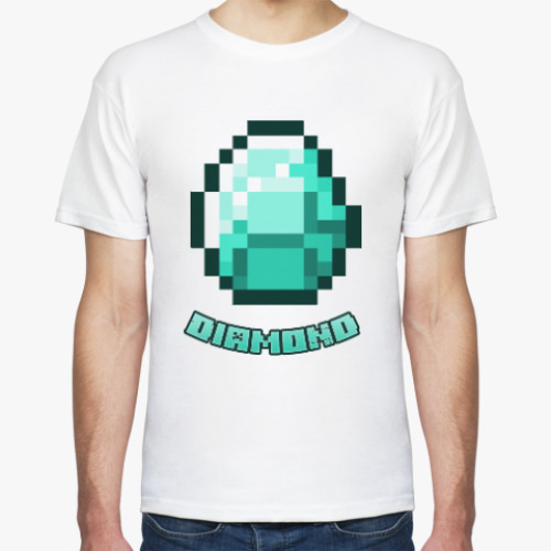 Футболка Minecraft Алмаз/Diamond