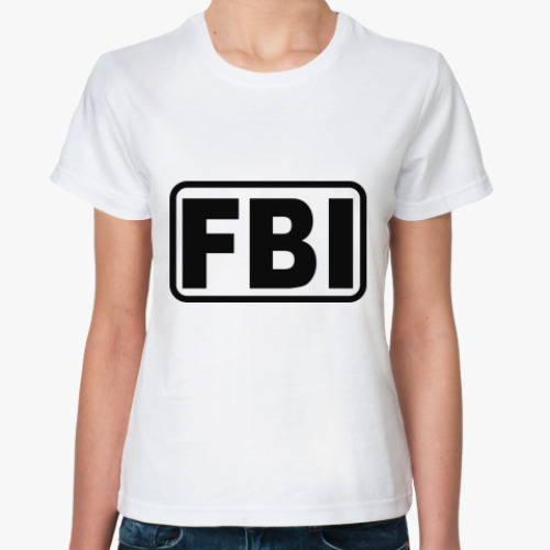 Классическая футболка FBI