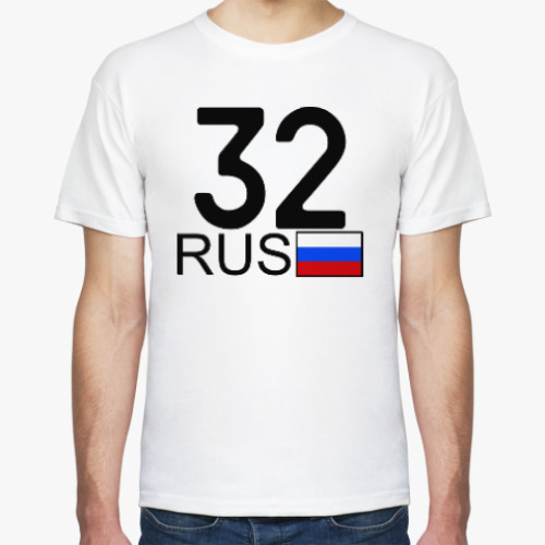 Футболка 32 RUS (A777AA)