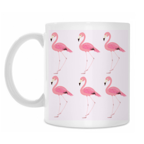 Кружка Розовый фламинго