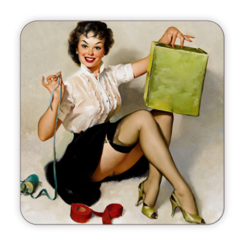 Костер (подставка под кружку) Pin up