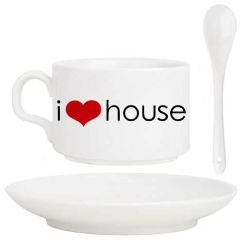 Кофейный набор I Love House