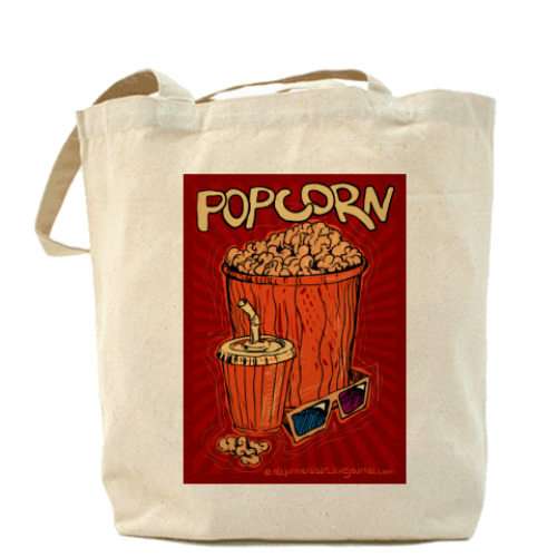 Сумка шоппер Popcorn