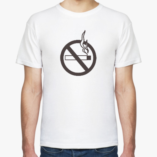 Футболка no smoking