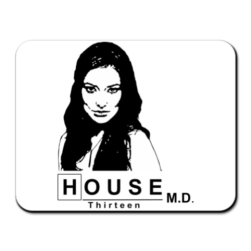 Коврик для мыши House m.d. Thirteen