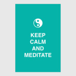 Keep calm and meditate