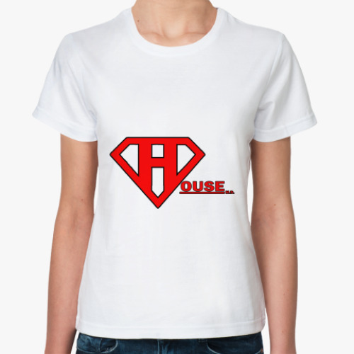 Классическая футболка SuperHouse