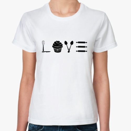 Классическая футболка Love