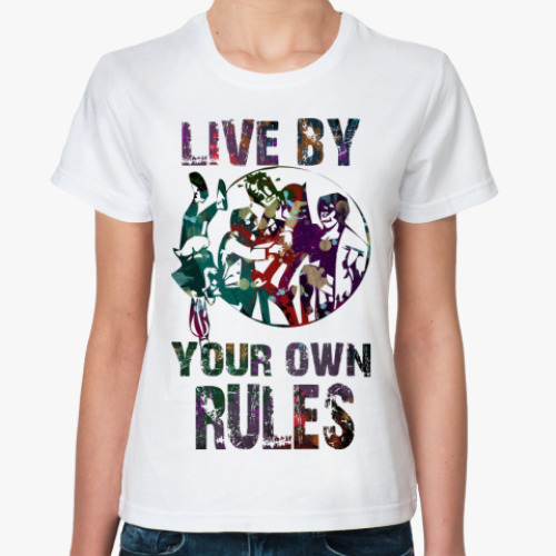 Классическая футболка Your own rules