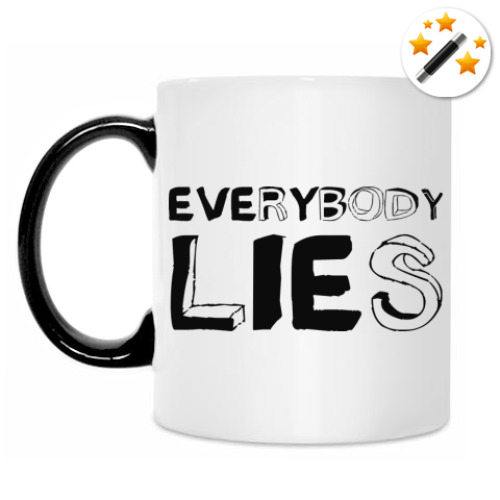 Кружка-хамелеон Everybody lies