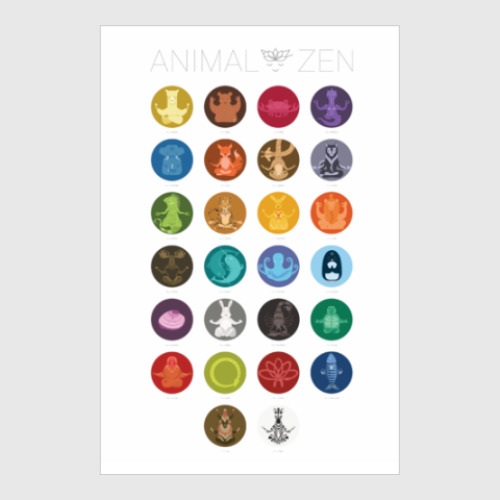 Постер A to Z: Animal Zen