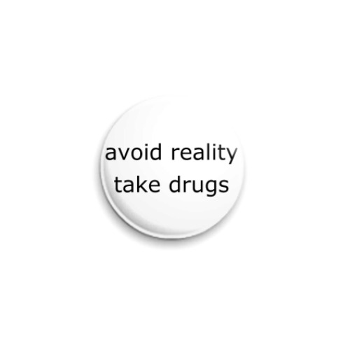 Значок 25мм avoid reality