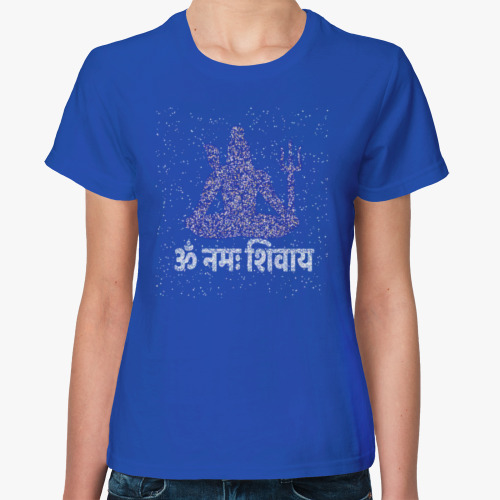 Женская футболка Шива Махадева (космос)