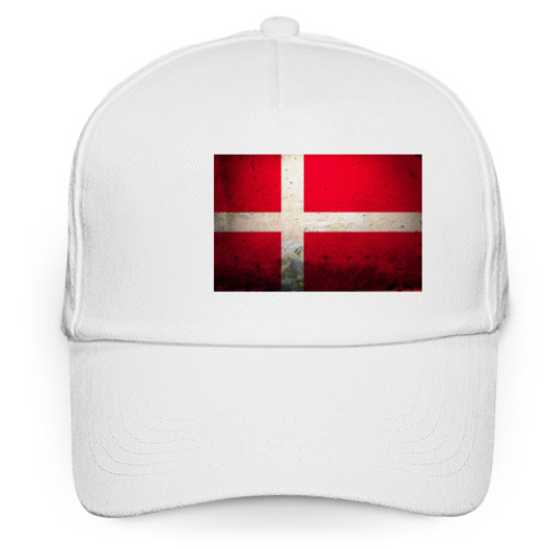 Кепка бейсболка 'Датский флаг'