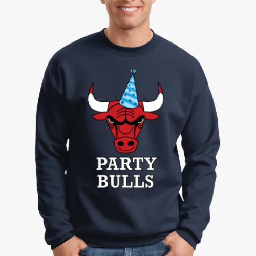 Свитшот Party Chicago Bulls