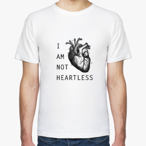 Футболка I am not heartless