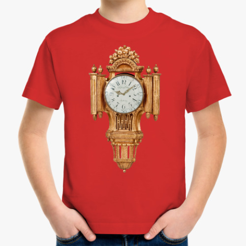 Детская футболка Золотые часы - Весна