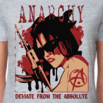 Анархия. Anarchy. Девушка с ружьем.