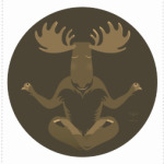 Animal Zen: M is for Moose