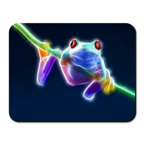 Коврик для мыши Neon frog