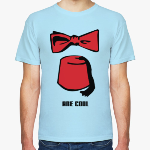 Футболка Doctor's cool bow tie & fez