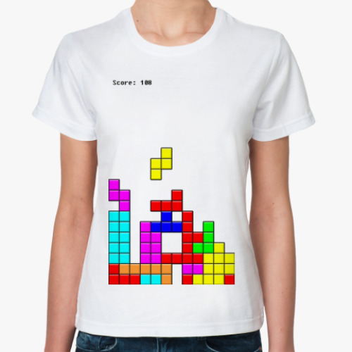 Классическая футболка  'TETRIS'