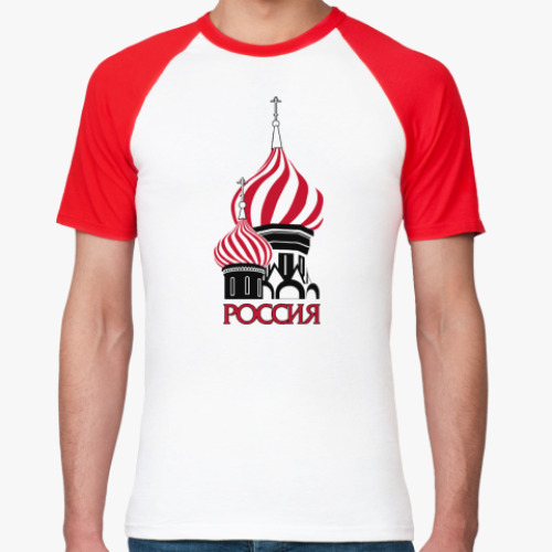 Футболка реглан Россия