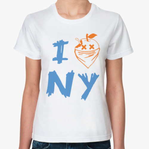Классическая футболка Люблю Нью Йорк