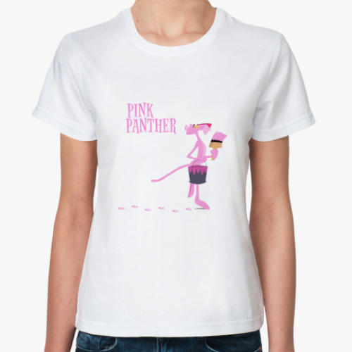 Классическая футболка Розовая пантера