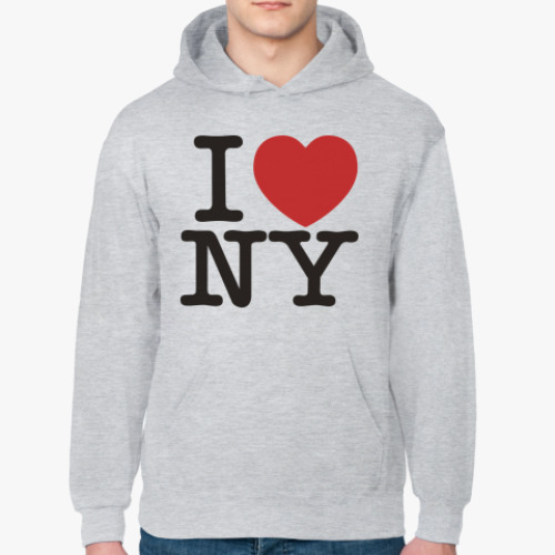 Толстовка худи I love NY