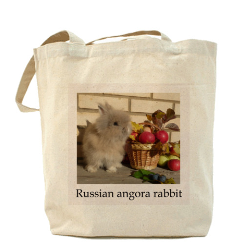 Сумка шоппер Russian angora rabbit