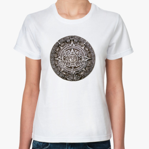 Классическая футболка Солнце ацтеков