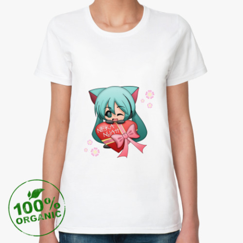 Женская футболка из органик-хлопка Мику