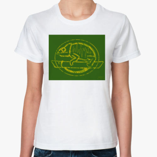 Классическая футболка Хамелеон