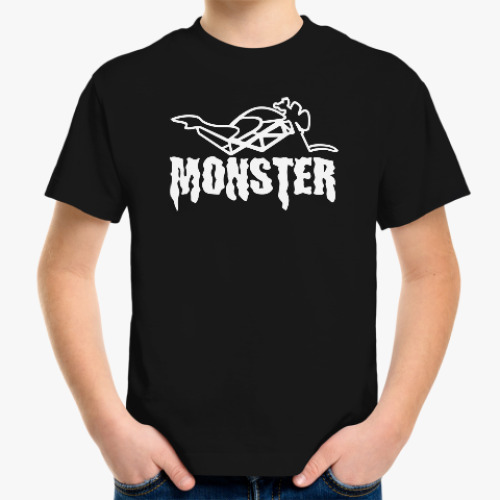 Детская футболка Monster
