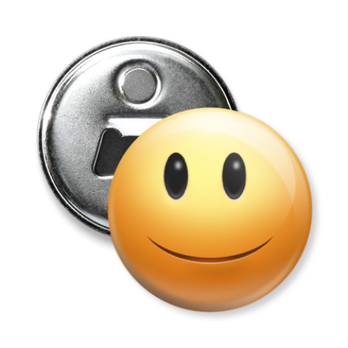Магнит-открывашка 'Just Smile'