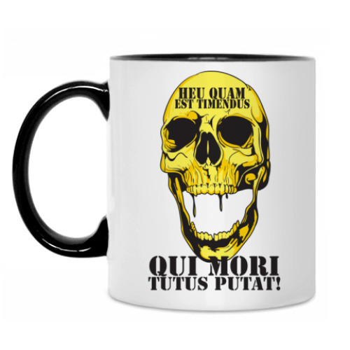 Кружка Qui mori tutus putat