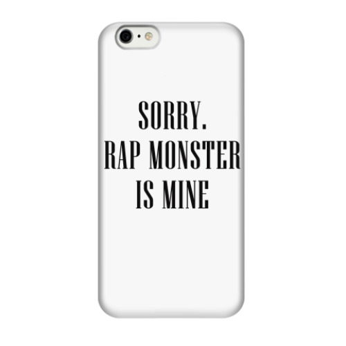 Чехол для iPhone 6/6s Sorry. Rap Monster is mine