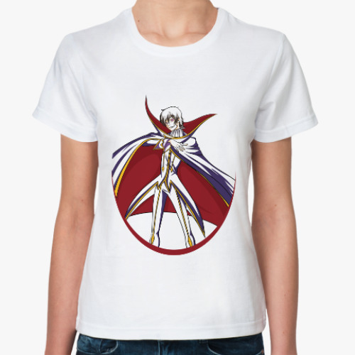 Классическая футболка Code Geass. Lelouch of the Rebellion