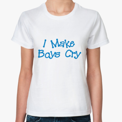 Классическая футболка Make cry