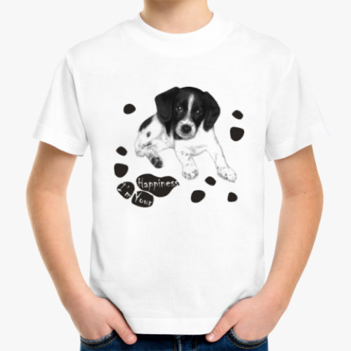 Детская футболка Милый пёсик