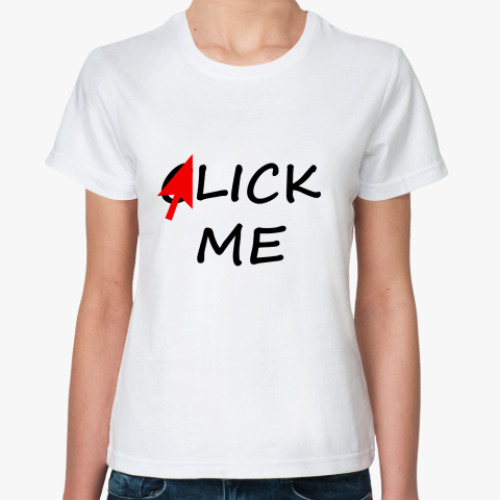 Классическая футболка click