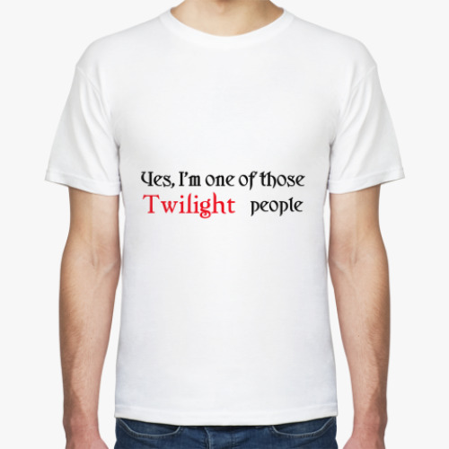 Футболка  Twilight people