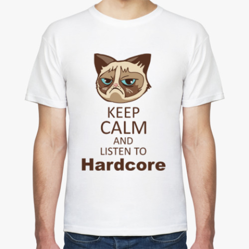 Футболка Угрюмый кот Тард - Grumpy Cat