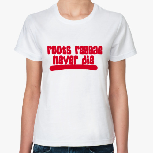 Классическая футболка Roots reggae