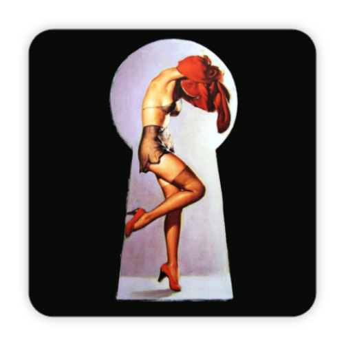 Костер (подставка под кружку) Pin up