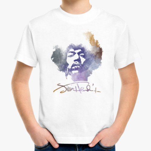 Детская футболка Jimi Hendrix - Джими Хендрикс